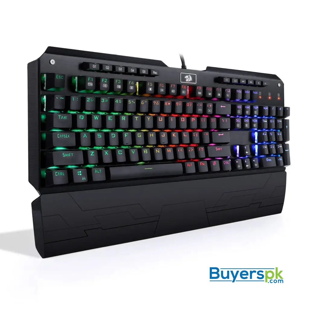Redragon K555 RGB Indrah Wired Gaming Keyboard - Keyboard Redragon K555 RGB Indrah Wired Gaming Keyboard - Keyboard
